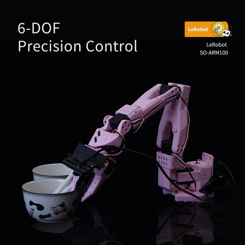 LeRobot SO-ARM100/101 (Open-Source Robotic Arm)